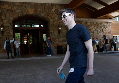 OpenAI CEO Sam Altman at GPT-5.6 launch event as Sol, Terra and Luna go public