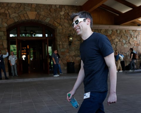 OpenAI CEO Sam Altman at GPT-5.6 launch event as Sol, Terra and Luna go public