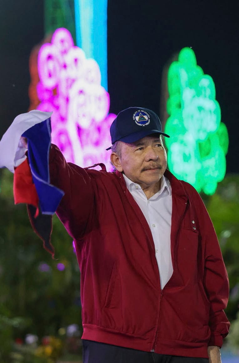 Nicaraguan President Daniel Ortega speaks at Sandinista revolution anniversary declaring no more elections
