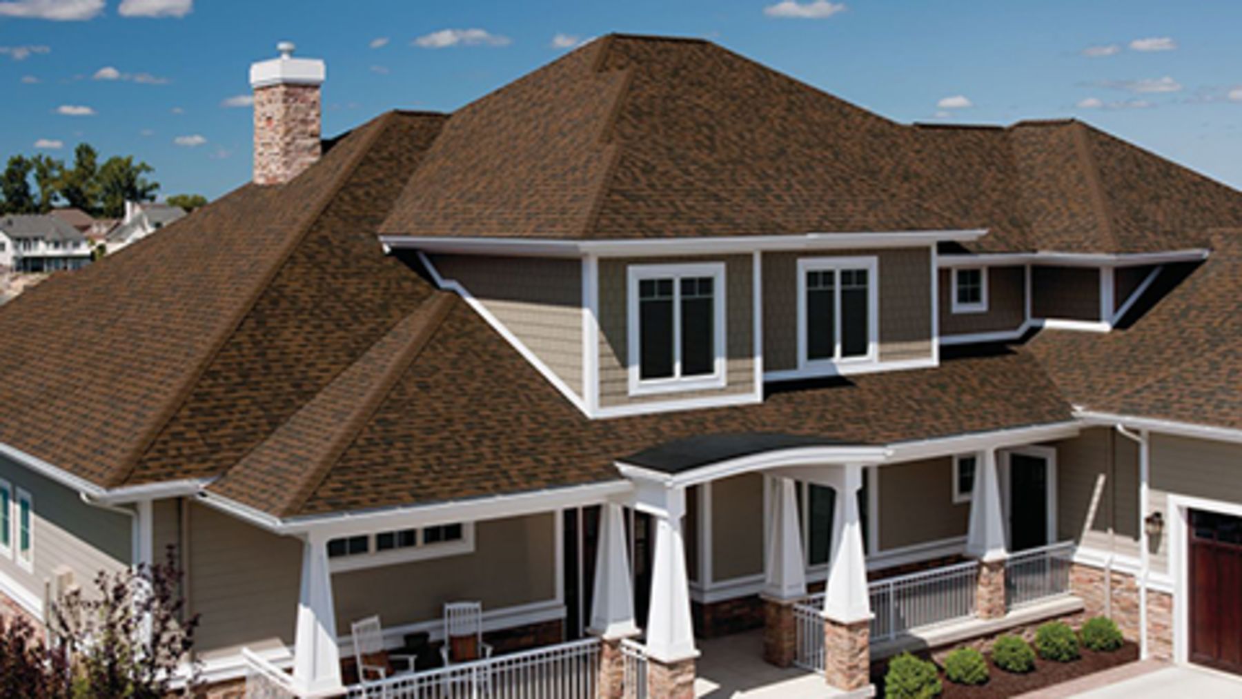 Owens Corning TruDefinition Duration asphalt roofing shingles installed on a residential roof