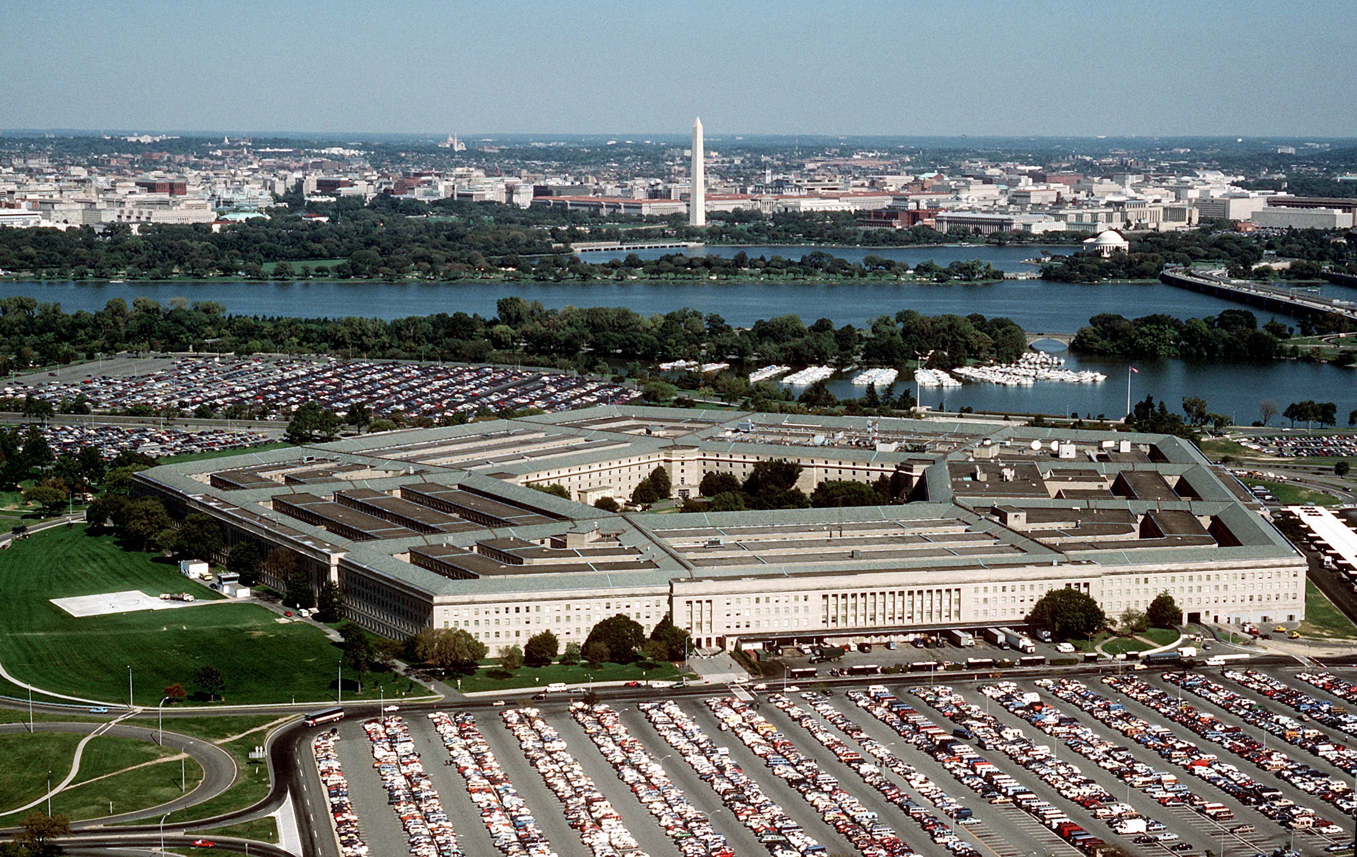 The Pentagon, headquarters of the US Department of Defense, which awarded AeroVironment a $500 million counter-drone contract