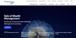 A screenshot of the Perpetual Limited official website homepage