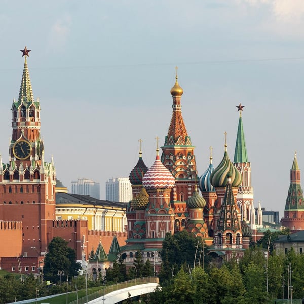Kremlin spokesman Dmitry Peskov speaks at a press briefing about EU and NATO troop deployment to Ukraine