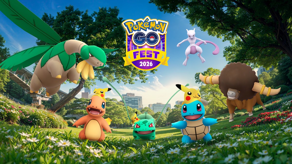 Pokémon GO Fest 2026 Global event banner celebrating the game's 10th anniversary