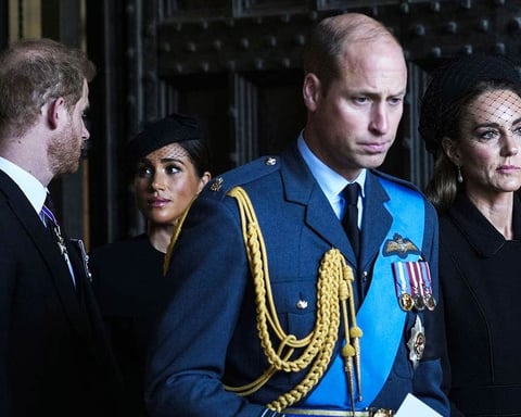 Prince Harry and King Charles amid security dispute over grandchildren UK visit