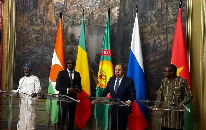Sergey Lavrov conveys Vladimir Putin's invitation to Burkina Faso, Mali and Niger leaders for the Russia-Africa Summit in Moscow.