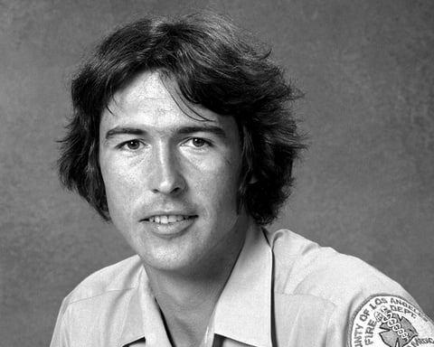 Randolph Mantooth as Johnny Gage in NBC Emergency TV show