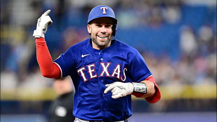 Texas Rangers in action ahead of the 2026 trade deadline acquisition of Chase Silseth and Logan O'Hoppe from the Angels