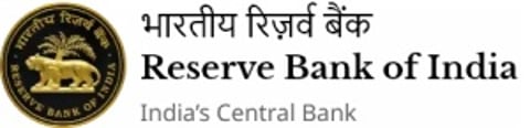 Reserve Bank of India emblem as central bank intervenes to support rupee amid falling oil prices