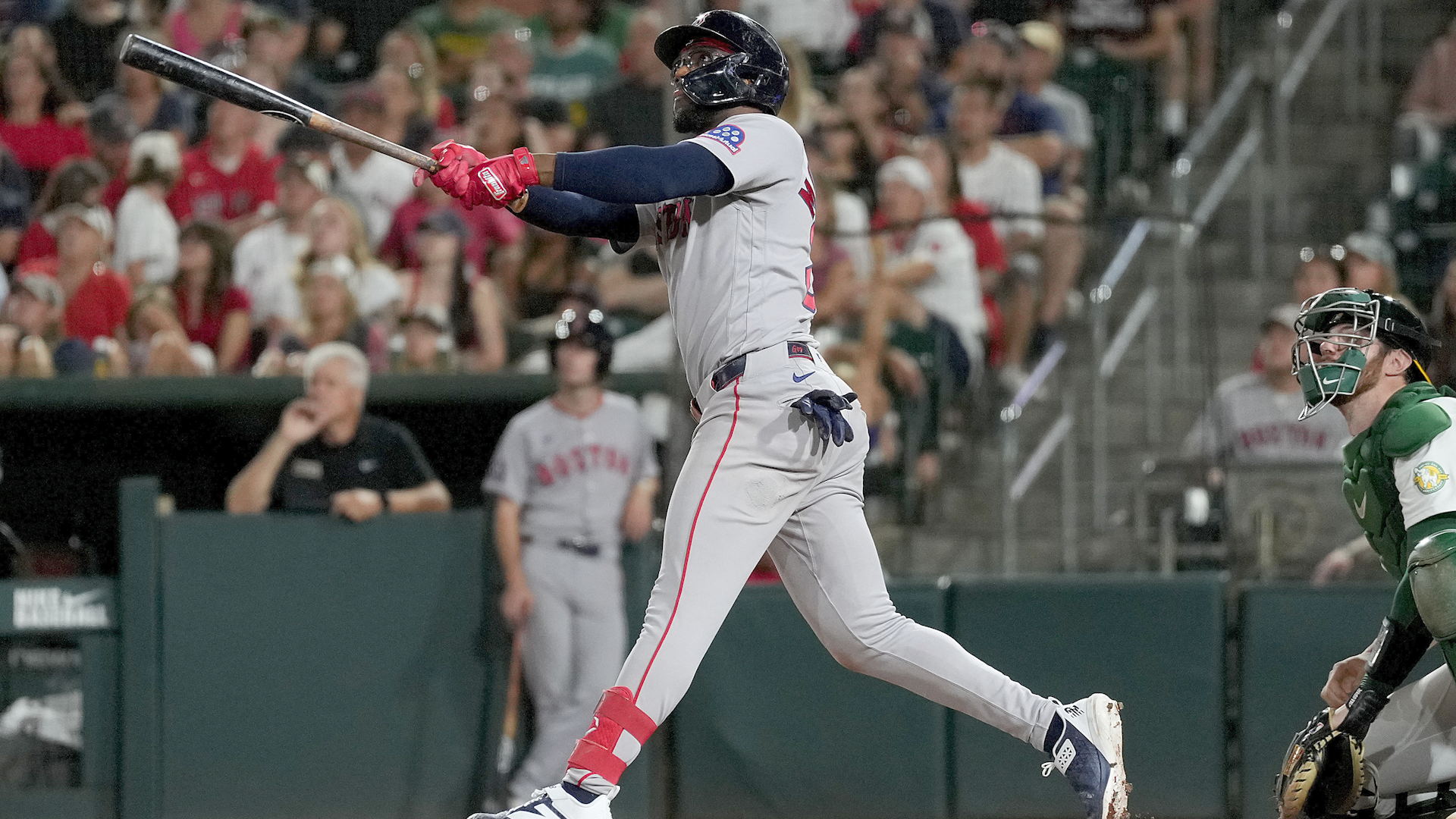 Boston Red Sox during the Oakland Athletics series in late July 2026