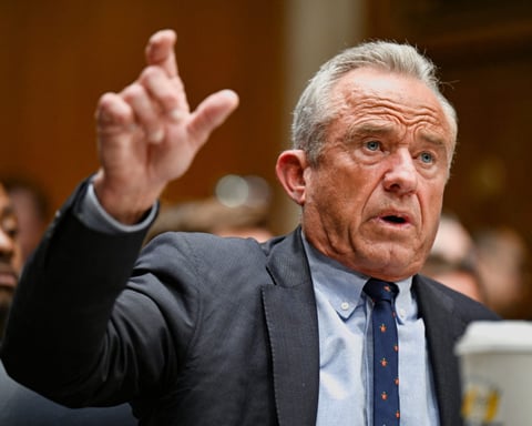 Health Secretary Robert F. Kennedy Jr. testifies at a congressional hearing on HHS policy including peptide deregulation in April 2026