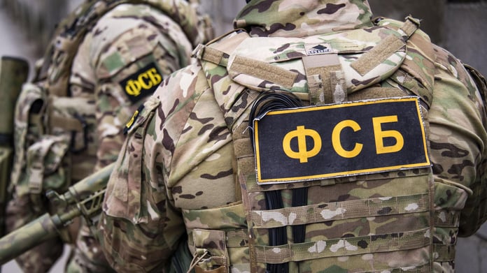 Russia FSB officials, whose agency charged Telegram CEO Pavel Durov with terrorism facilitation