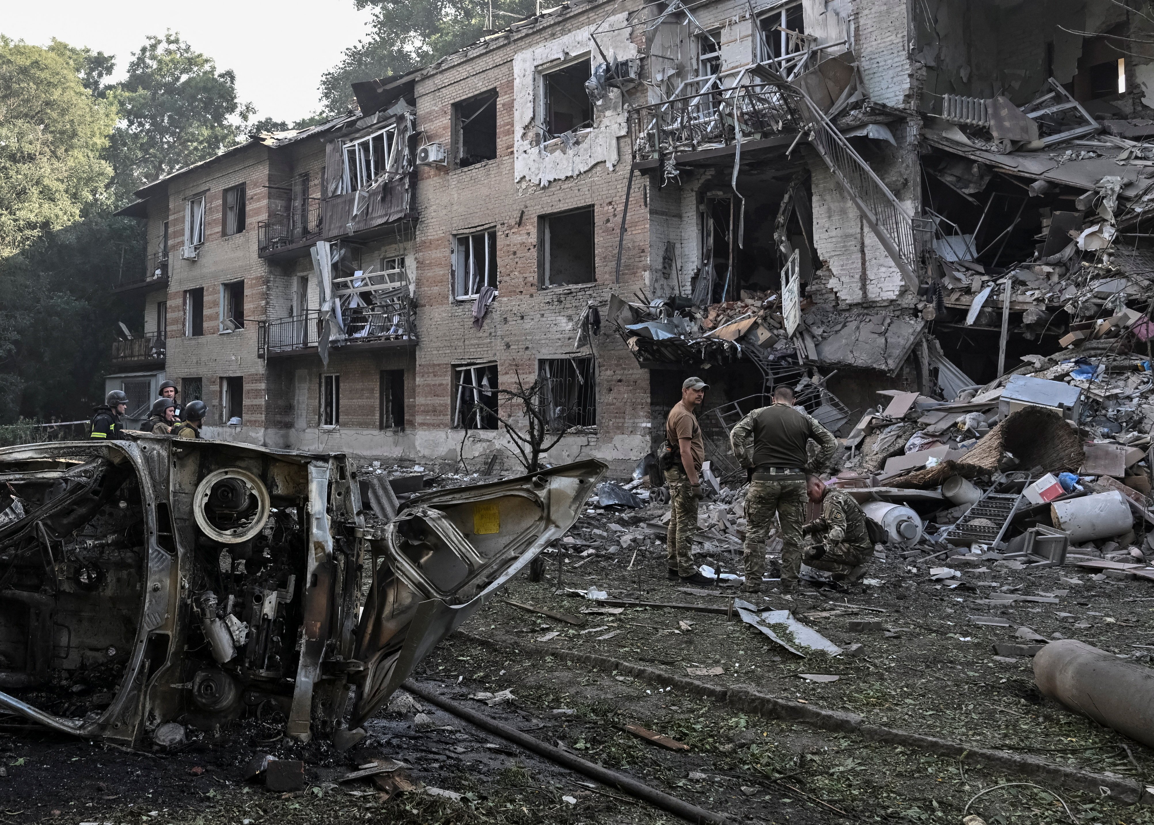 Smoke rises from a Russian ballistic missile strike in Ukraine as Russia's July 2026 bombardment campaign continues