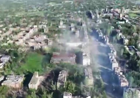Russian forces in Konstantinovka, Donetsk People's Republic, July 4 2026