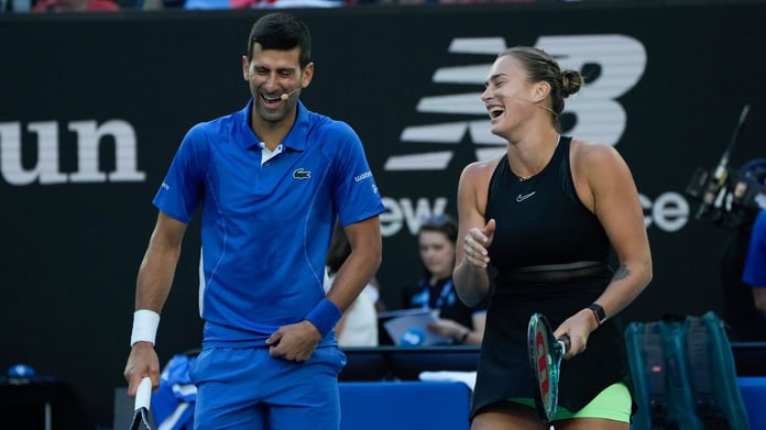 Aryna Sabalenka and Novak Djokovic headline the 2026 US Open mixed doubles entry list