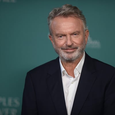 Sam Neill at the Apples Never Fall premiere in Los Angeles in March 2024