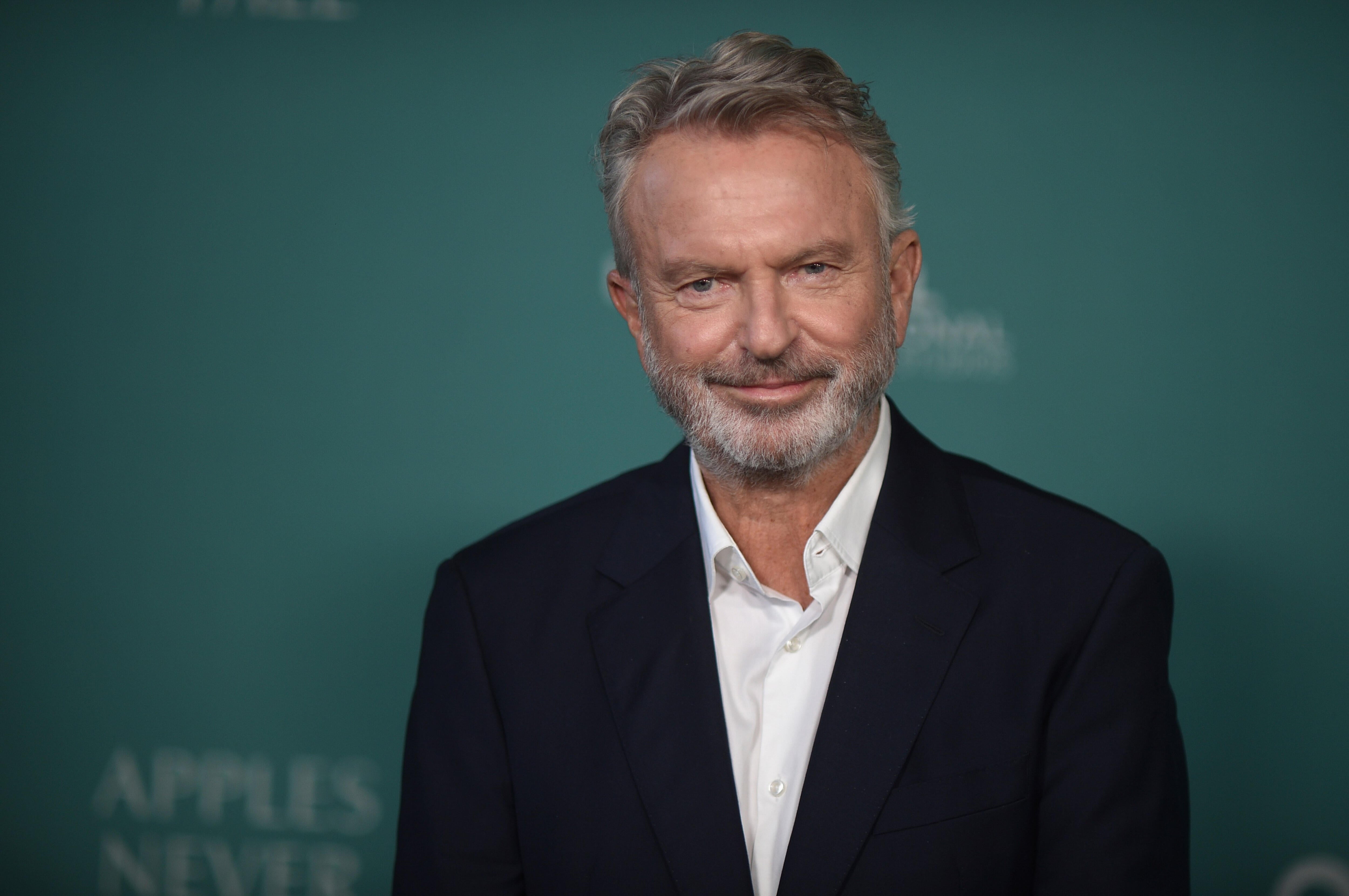 Sam Neill at the Apples Never Fall premiere in Los Angeles in March 2024