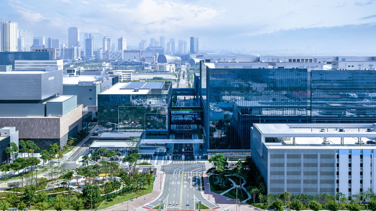 Samsung Biologics BioCampus manufacturing facility in South Korea