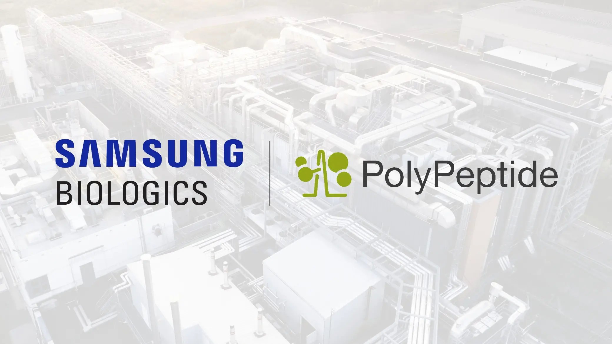 Samsung Biologics PolyPeptide acquisition announcement press conference
