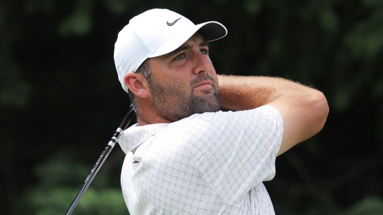 Scottie Scheffler during the final round of the 3M Open 2026 at TPC Twin Cities