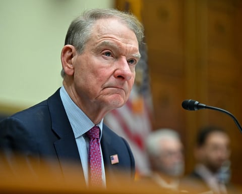 SEC headquarters Washington DC — Paul Atkins opens ETF rule review covering crypto and prediction market funds 2026