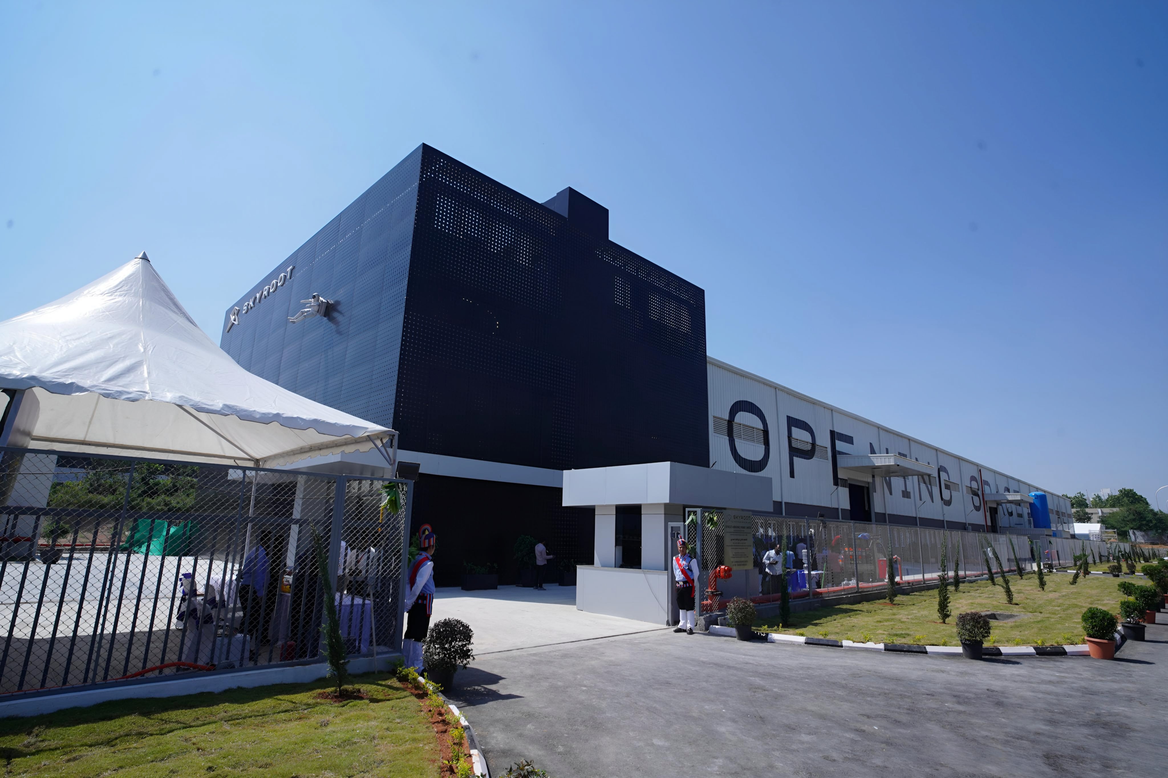 Skyroot Aerospace's headquarters and Infinity Campus in Hyderabad, where the Vikram-1 rocket was assembled