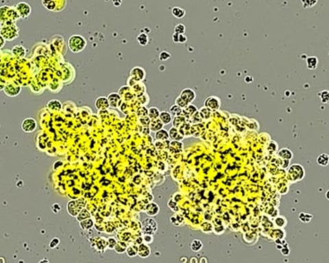 Microscopy image of small cell neuroendocrine prostate cancer model developed by the Witte Laboratory at UCLA