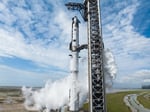 SpaceX Starship V3 rocket on the launch pad at Starbase before the May 22 test flight
