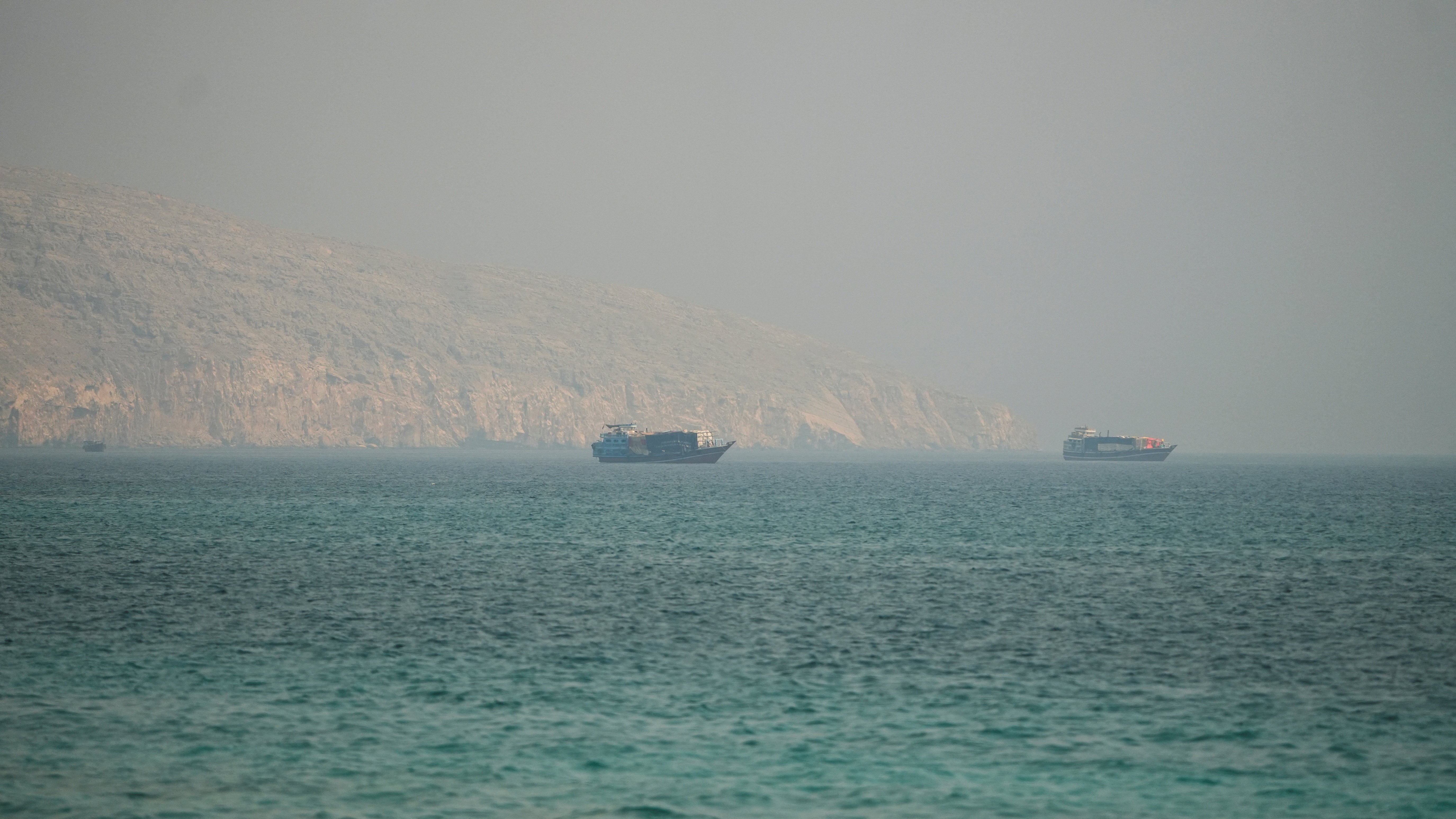 Vessels navigating the Strait of Hormuz during Iran-US tensions, a strategic chokepoint at the center of the Iran nuclear crisis, 2026