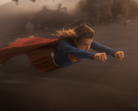 Milly Alcock as Kara Zor-El Supergirl in the 2026 DC Studios film from Warner Bros Pictures