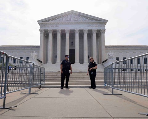 US Supreme Court building in Washington DC after birthright citizenship ruling