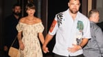 Taylor Swift and Travis Kelce walk hand-in-hand in New York City ahead of their wedding at Madison Square Garden on July 3, 2026
