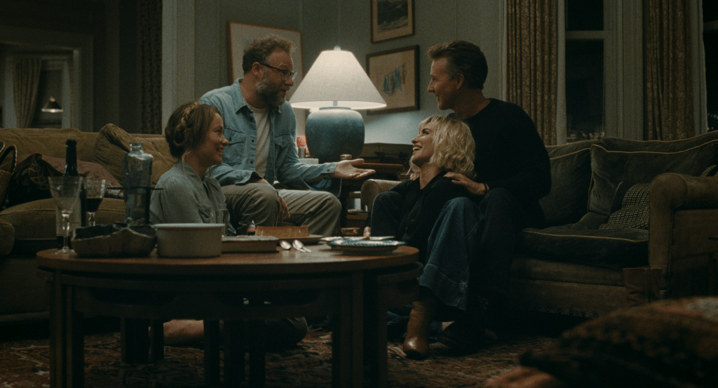 A production still from Olivia Wilde's film The Invite