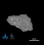 First close-up image of asteroid Kamoʻoalewa captured by China's Tianwen-2 spacecraft during its July 2026 rendezvous at 20 kilometers