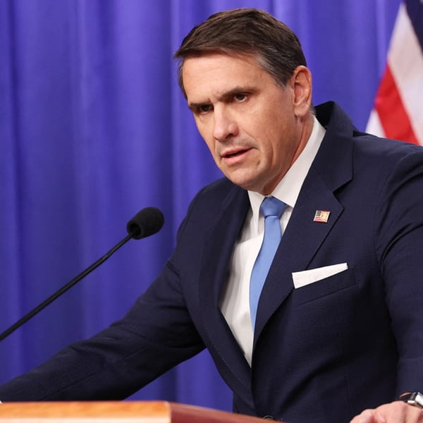 Acting US Attorney General Todd Blanche whose DOJ dropped charges against BitClub Network mastermind
