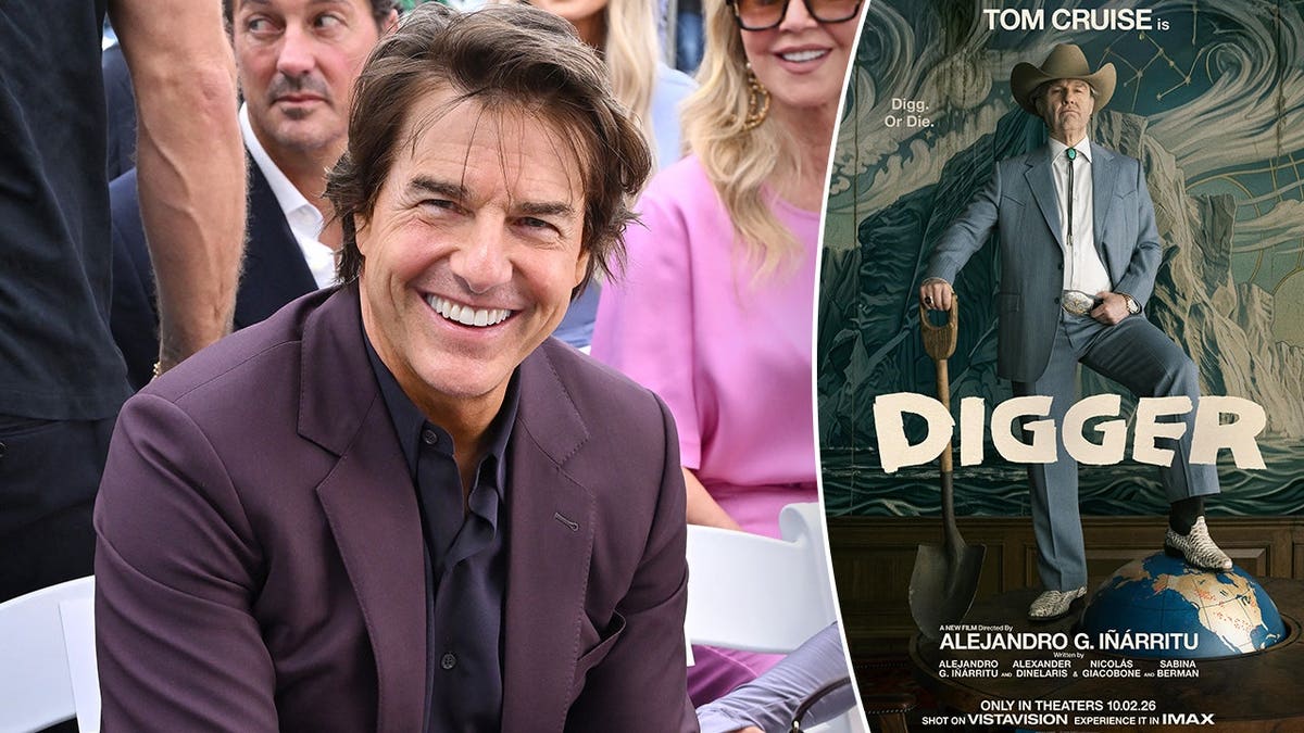 Tom Cruise as eccentric oil magnate Digger Rockwell in the first trailer for Alejandro Inarritu's Digger, Warner Bros. 2026