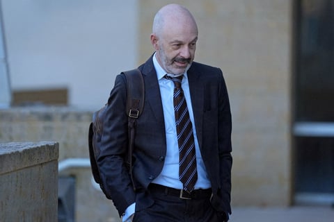 Tom Goldstein, SCOTUSblog co-founder and 44-time Supreme Court litigator, at his federal trial in Greenbelt Maryland