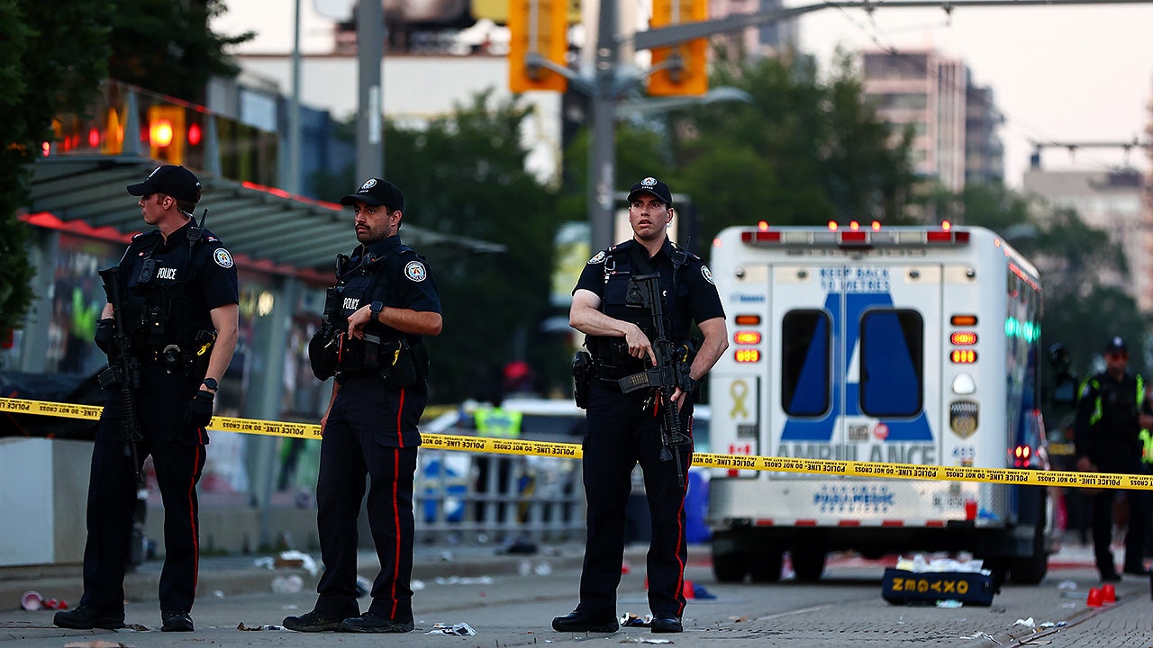Police at TD Salsa on St. Clair festival shooting scene Toronto July 2026