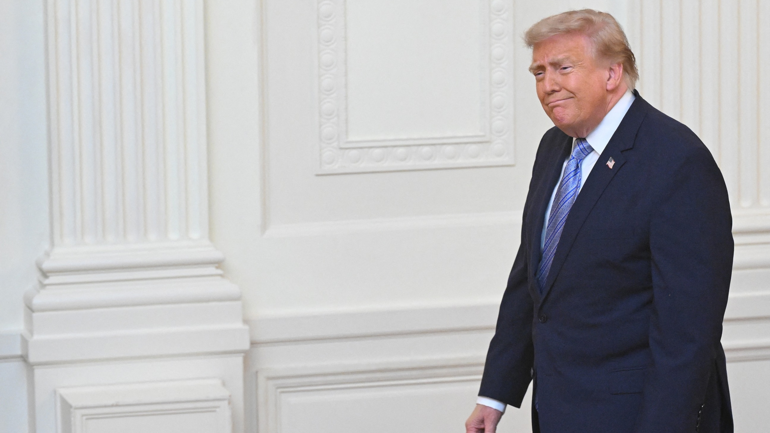 US President Donald Trump speaks on immigration policy and national security measures in July 2026