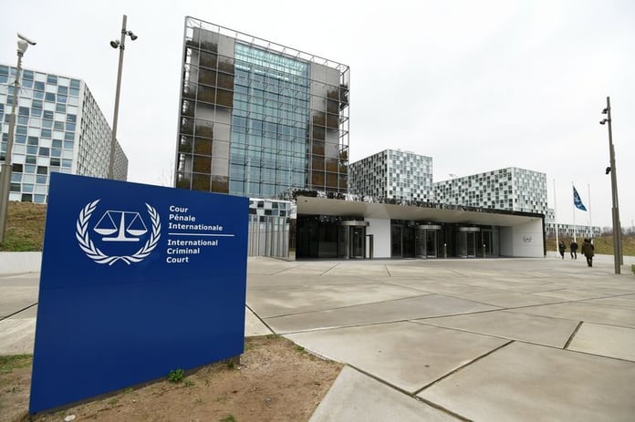 International Criminal Court building in The Hague Netherlands as Trump vows to disable the ICC