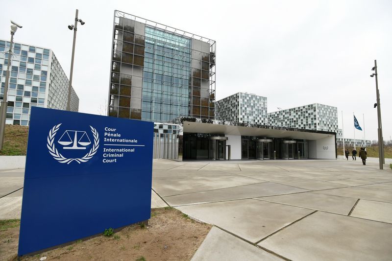 International Criminal Court building in The Hague Netherlands as Trump vows to disable the ICC
