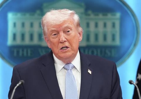 US President Donald Trump, April 2026
