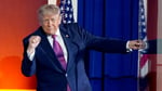US President Donald Trump speaks about frozen Iranian assets and Strait of Hormuz shipping losses