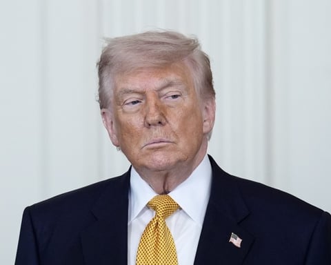 Donald Trump during Operation Project Freedom Iran war May 2026
