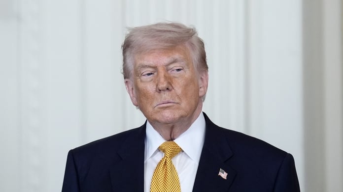 Donald Trump during Operation Project Freedom Iran war May 2026