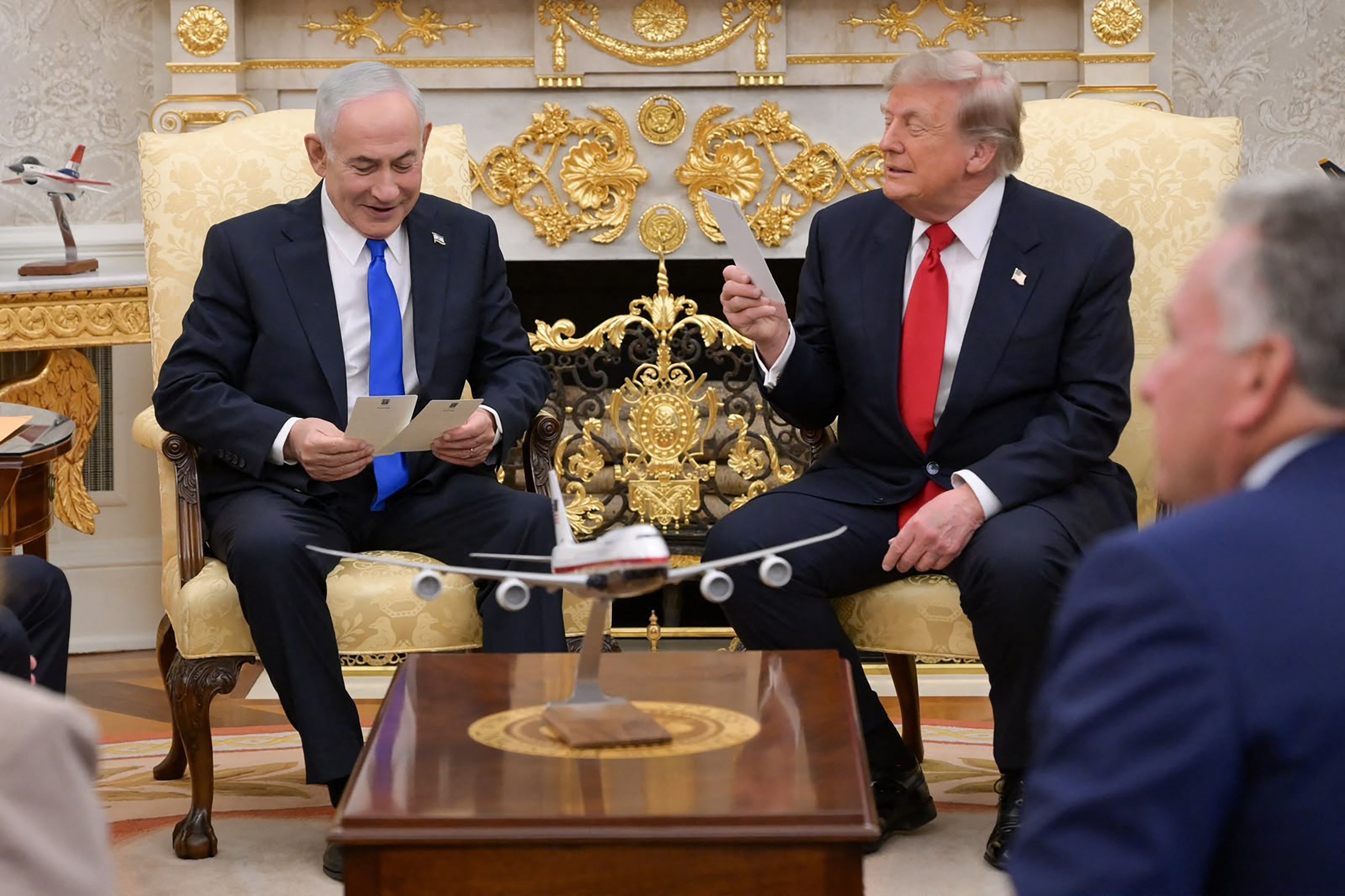President Trump meets Netanyahu at the Oval Office as Iran's IRGC launched missiles at US military base in Jordan