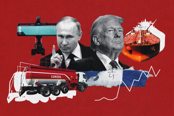 US Senate building where bipartisan bill to impose tariffs on Russian oil buyers is advancing