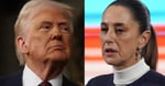 President Trump and Mexican President Claudia Sheinbaum during diplomatic discussions
