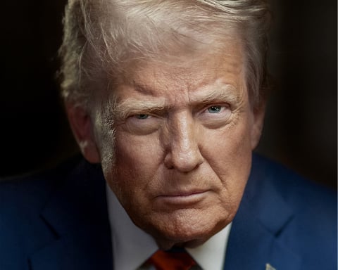 President Donald Trump official White House portrait