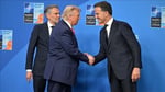 Donald Trump speaks at the NATO summit after directing Treasury Secretary Scott Bessent to halt US trade with Spain.